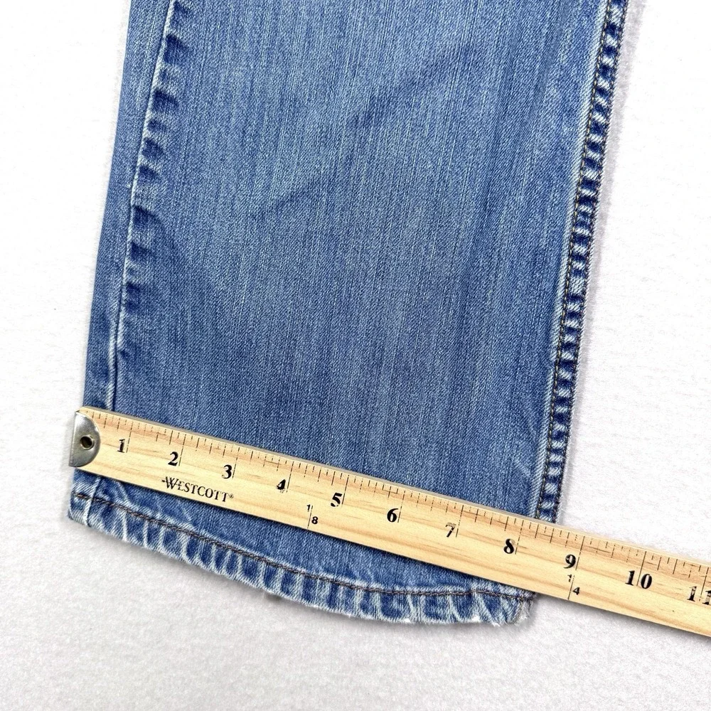 Levis 527 Jeans Mens 29x32 Boot Cut Western Denim Bootcut Y2K Medium Wash Blue